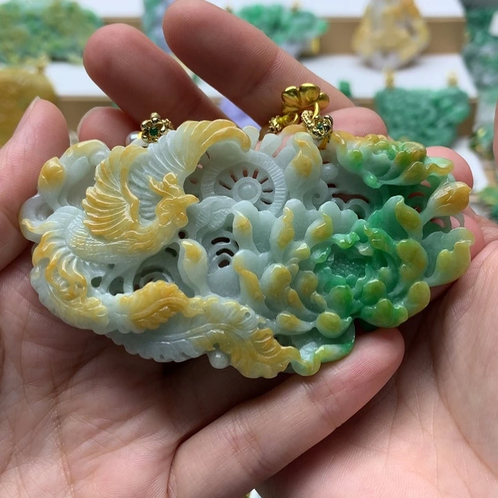 颈饰未镶嵌翡翠翡翠