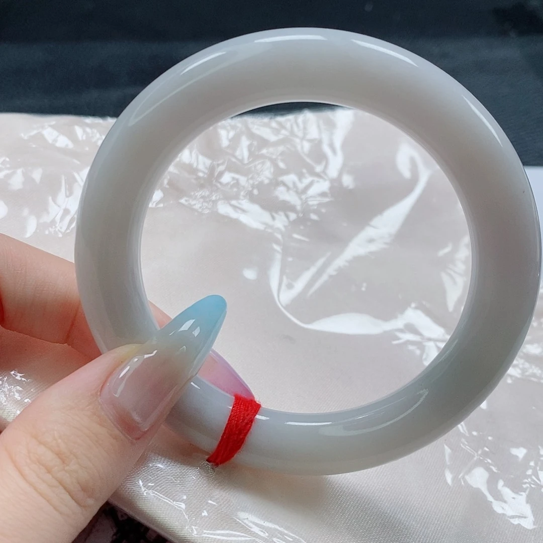 【闪购商品】未镶嵌手镯（圆镯）翡翠474号