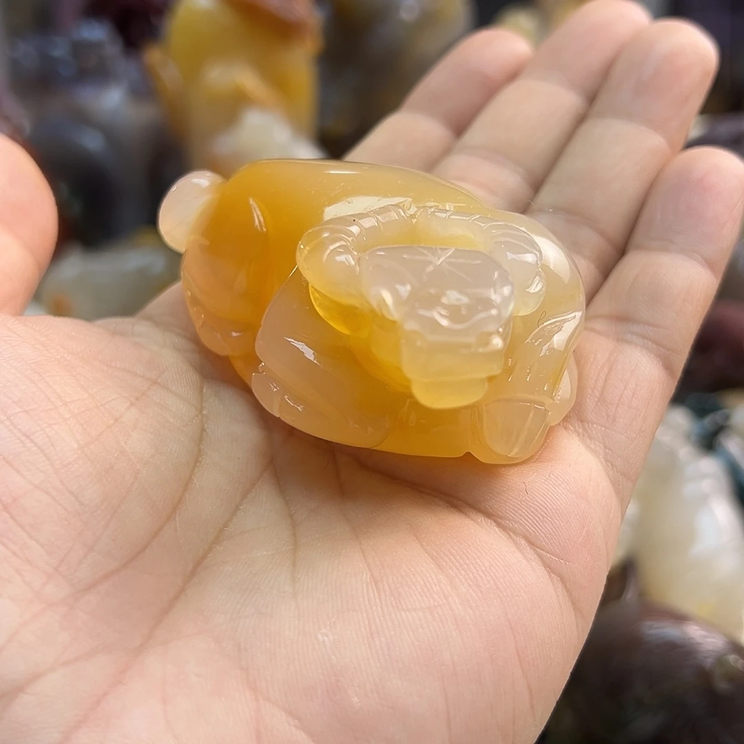 玛瑙/玉髓合金颈饰