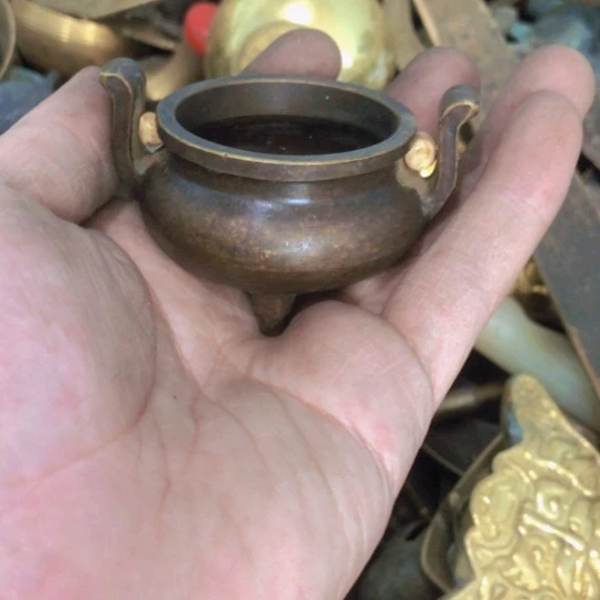 草***哥闪电购铜摆件工艺品