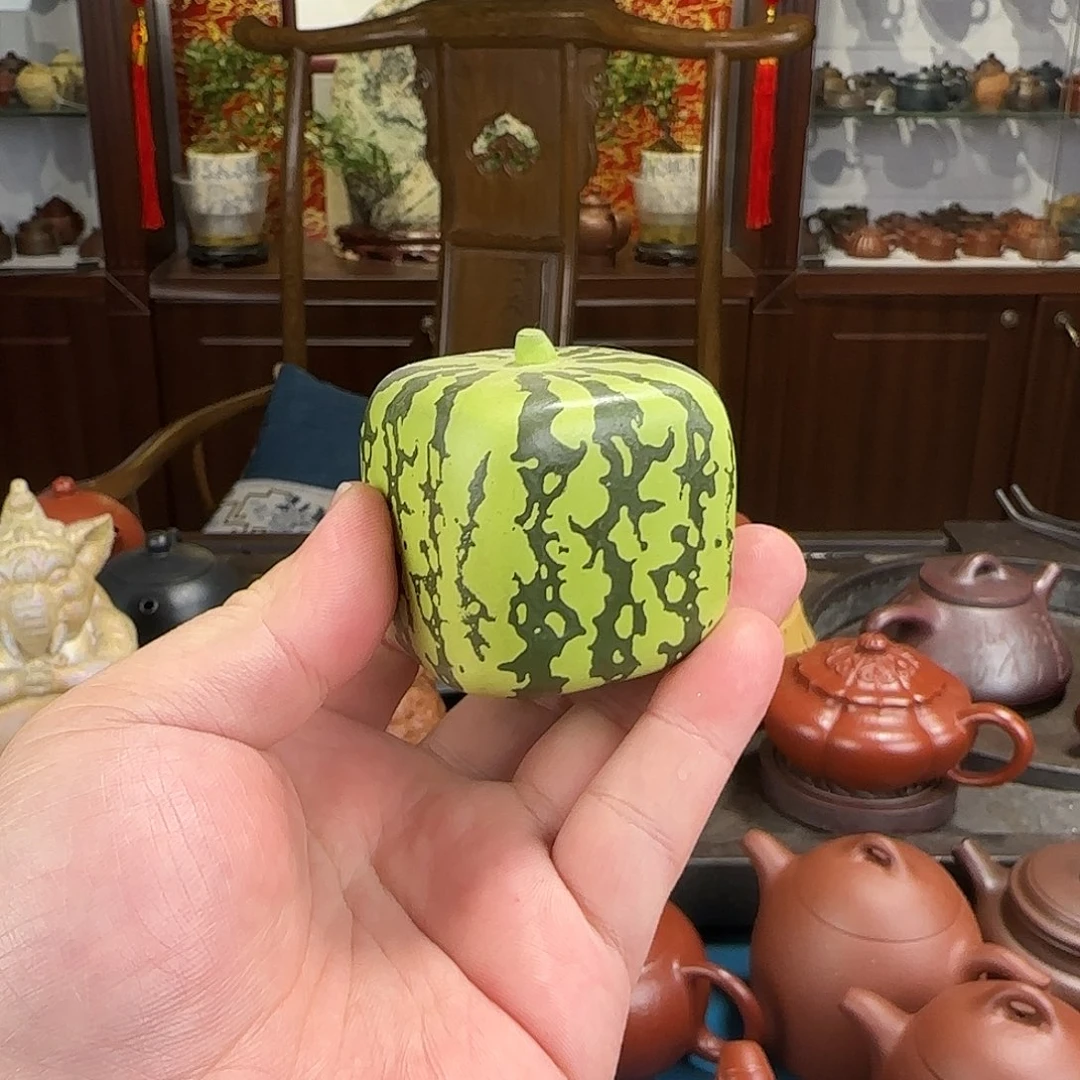 紫砂茶壶西瓜盖置