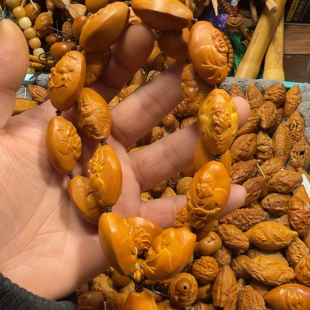 橄榄核手串/手链十八罗汉手持186