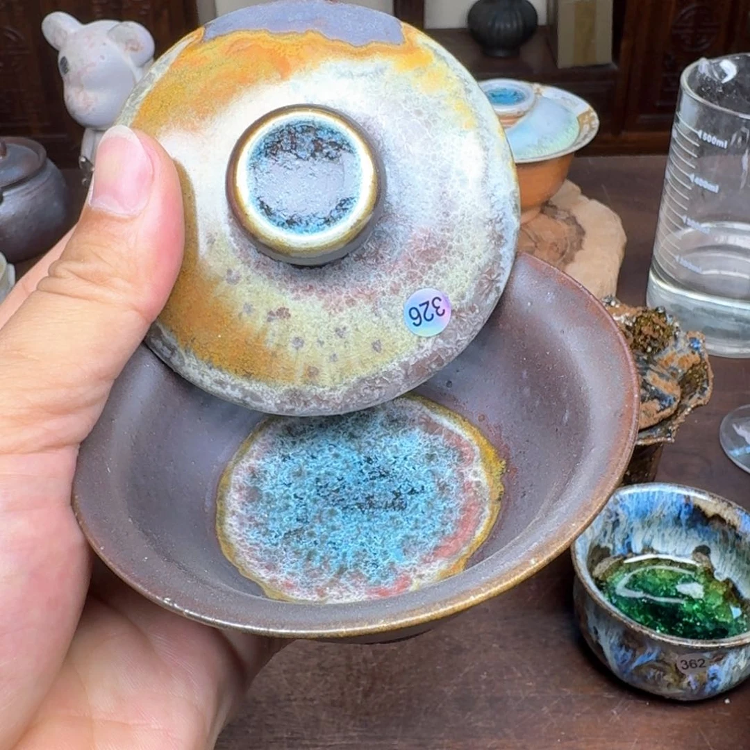 碟非遗传承老叶柴烧326