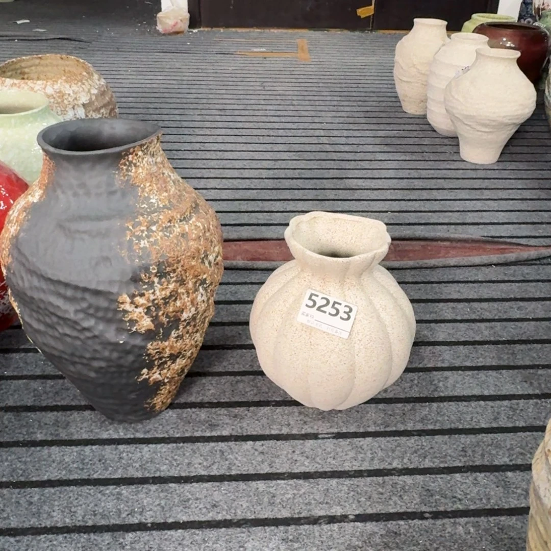 我***豆景德镇陶瓷景德镇高温花瓶编码5253默认无孔