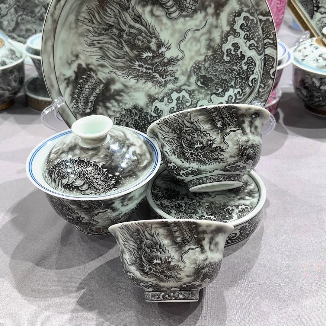 瓷片景德镇瓷器精品展示