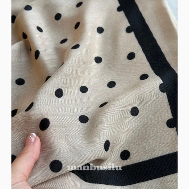 （珍珠奶茶）68方巾 百搭