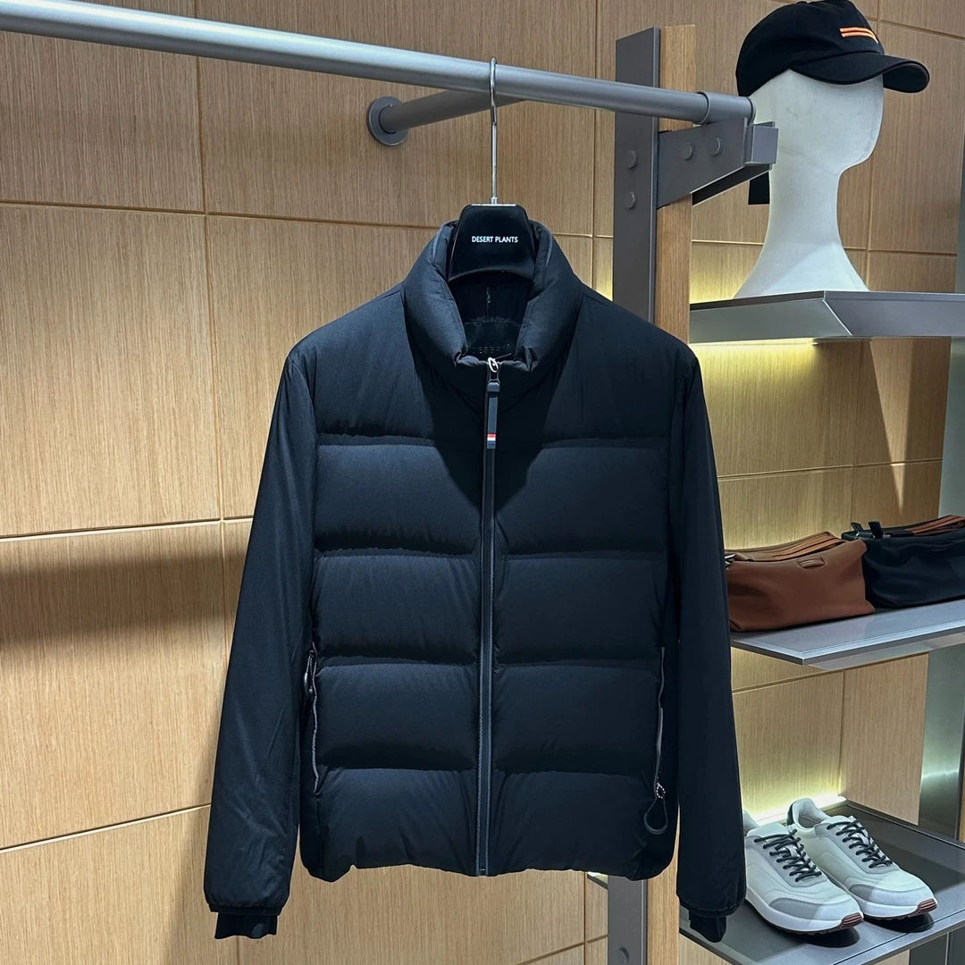 迪赛普澜25年冬季新款轻薄羽绒服男款时尚简约