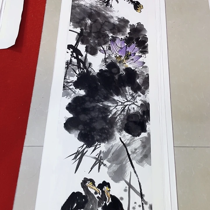 国画张圣敏先生纯手绘作品