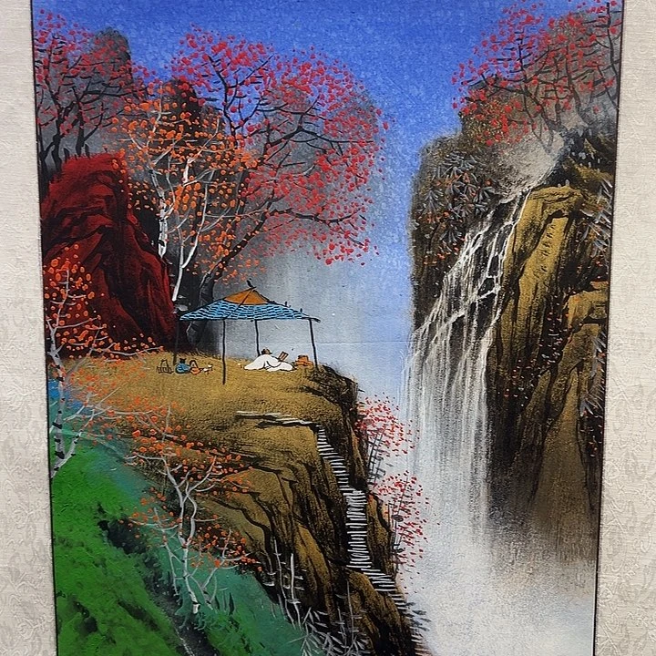 国画收藏了一个很久很久的小