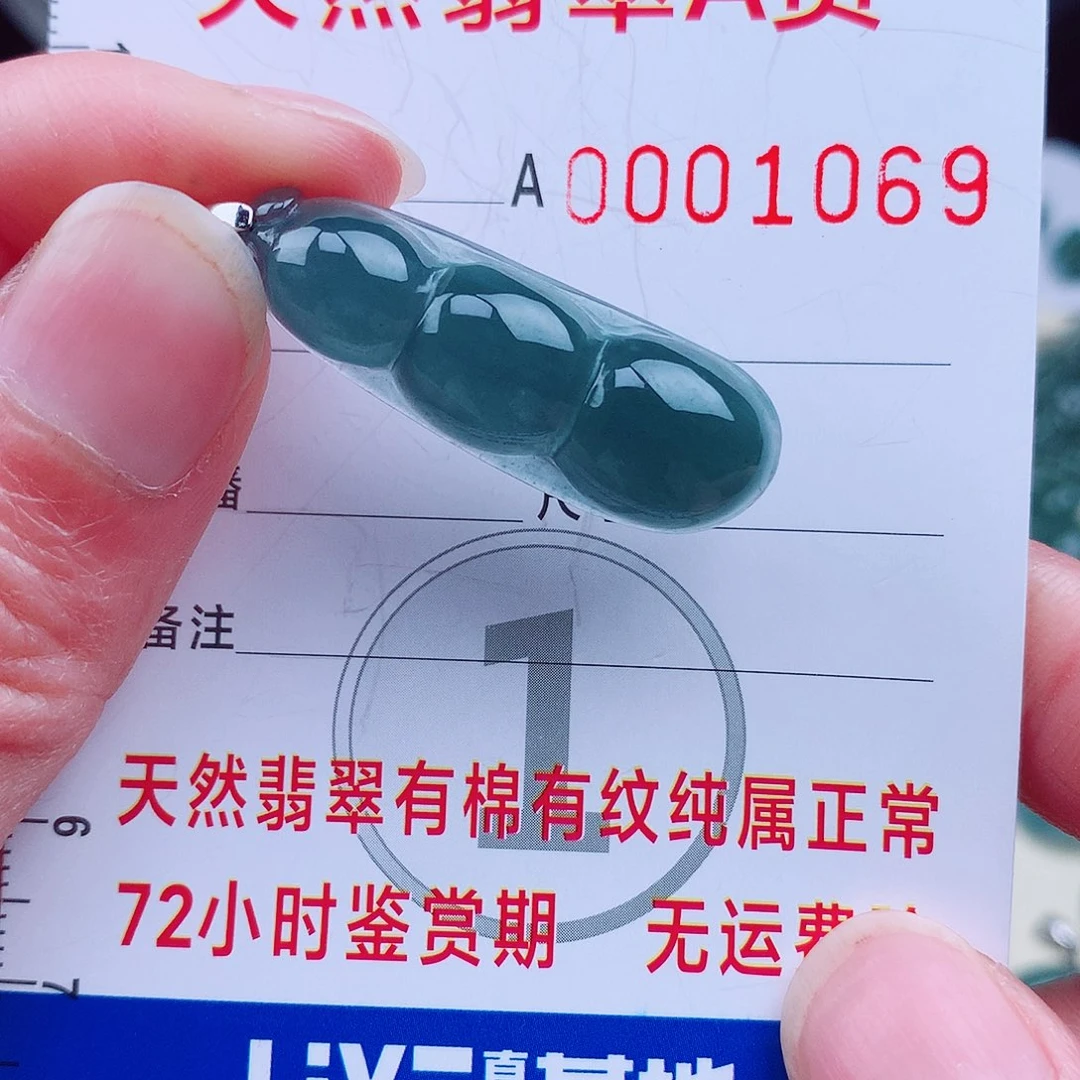 翡翠颈饰银S925镶嵌吊坠
