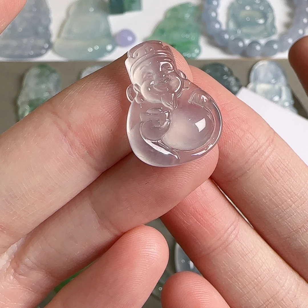 翡翠未镶嵌颈饰