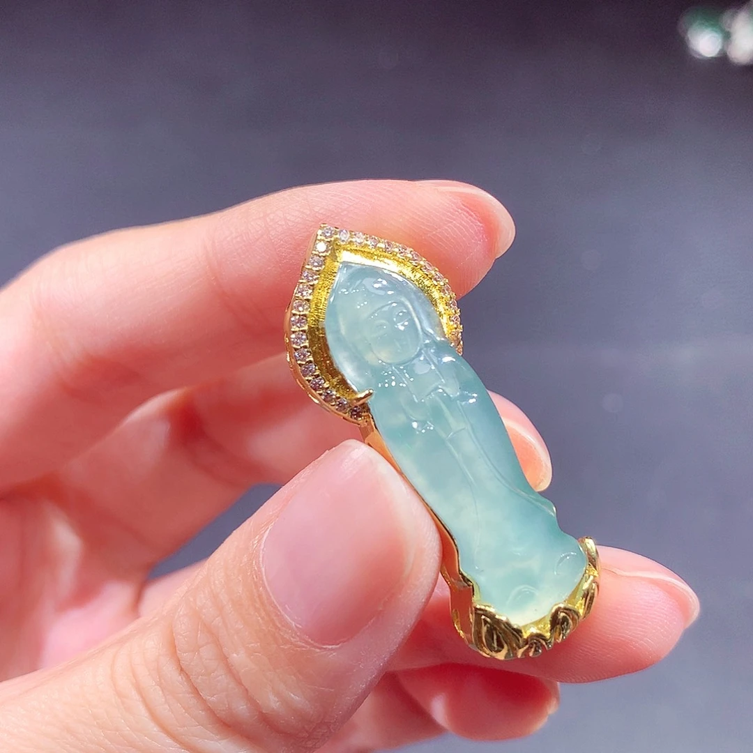 未镶嵌戒指翡翠翡翠