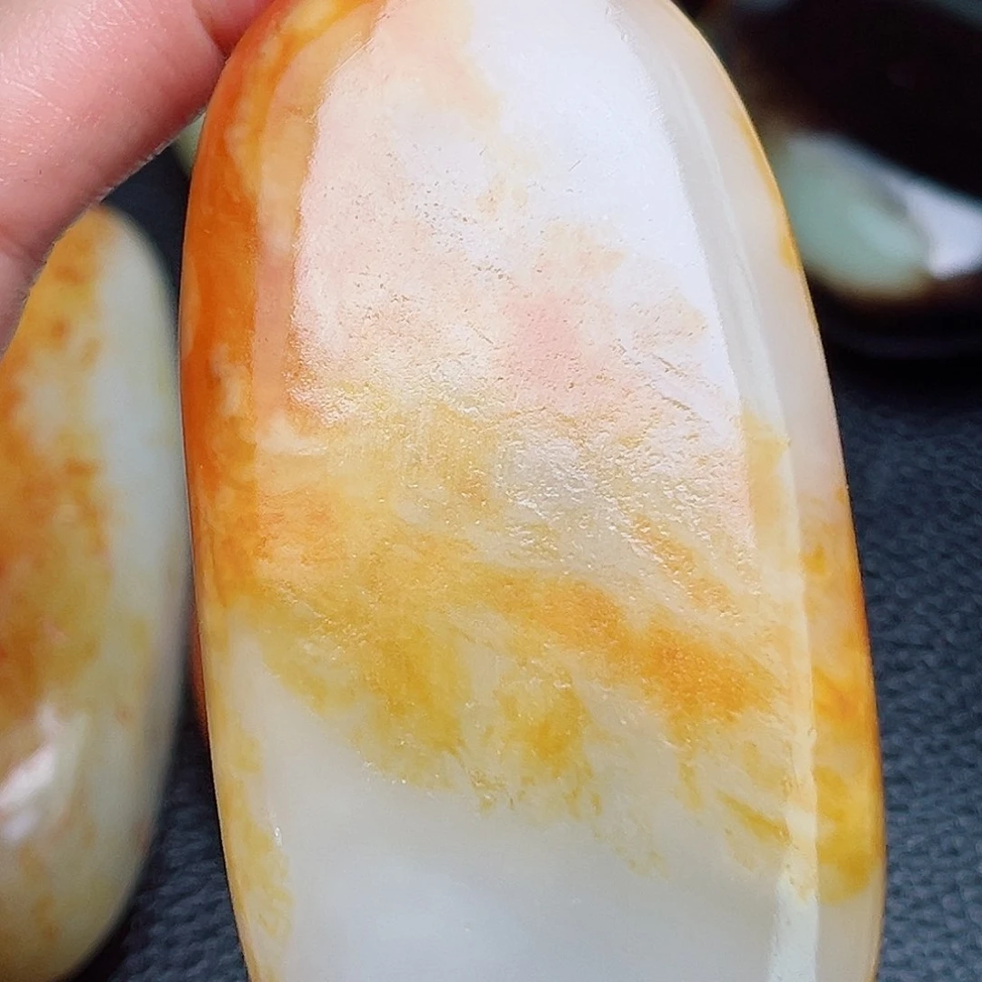 和田玉未镶嵌挂件阿*