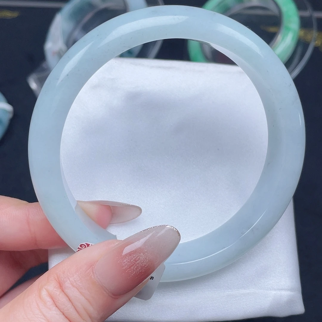 翡翠未镶嵌手镯005