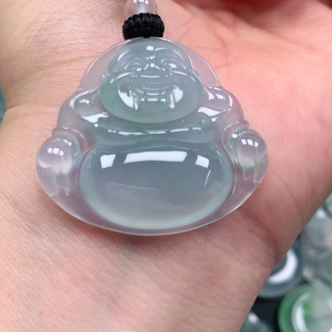 颈饰未镶嵌翡翠天然翡翠