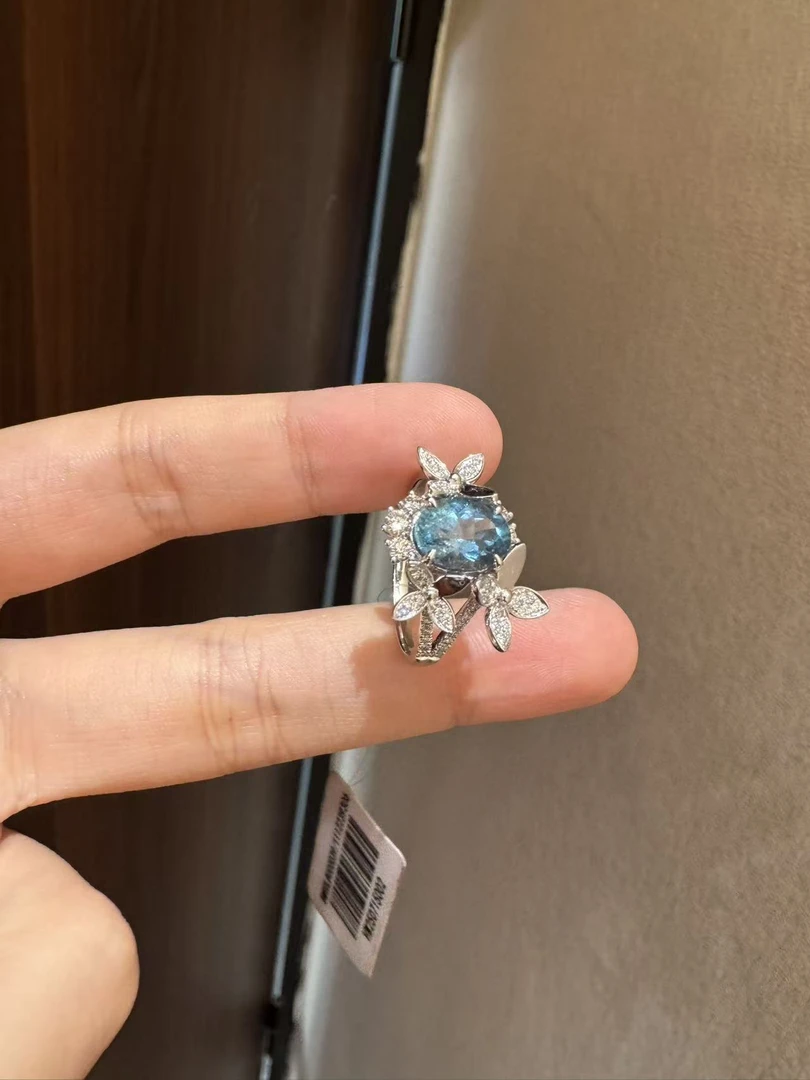 【六言精选H】海蓝宝戒指