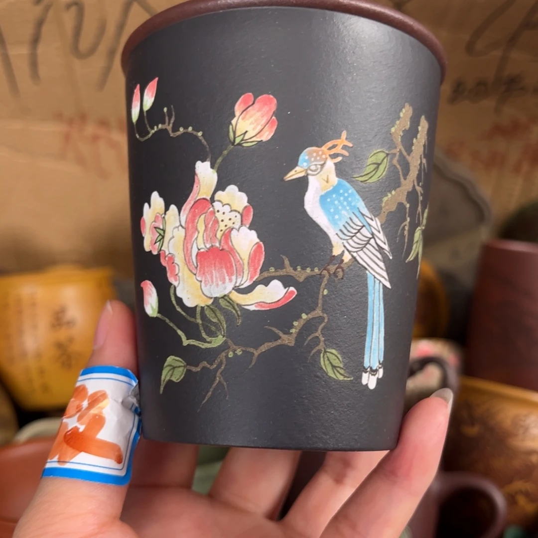 茶杯紫砂微瑕宜兴紫砂