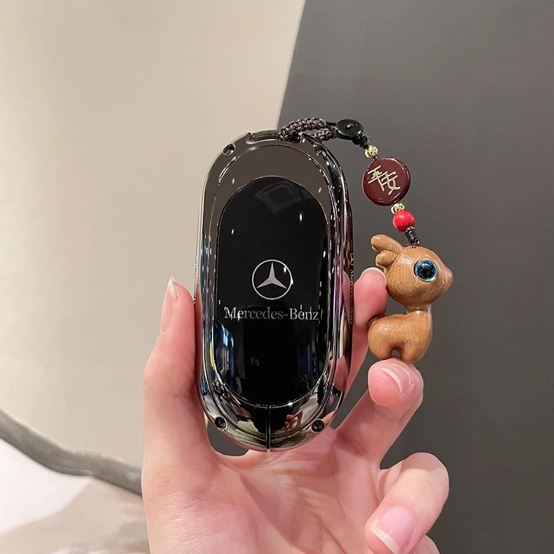 2025款奔驰EQE350钥匙套22-25款EQE500汽车EQESUV高档EQE53包男扣