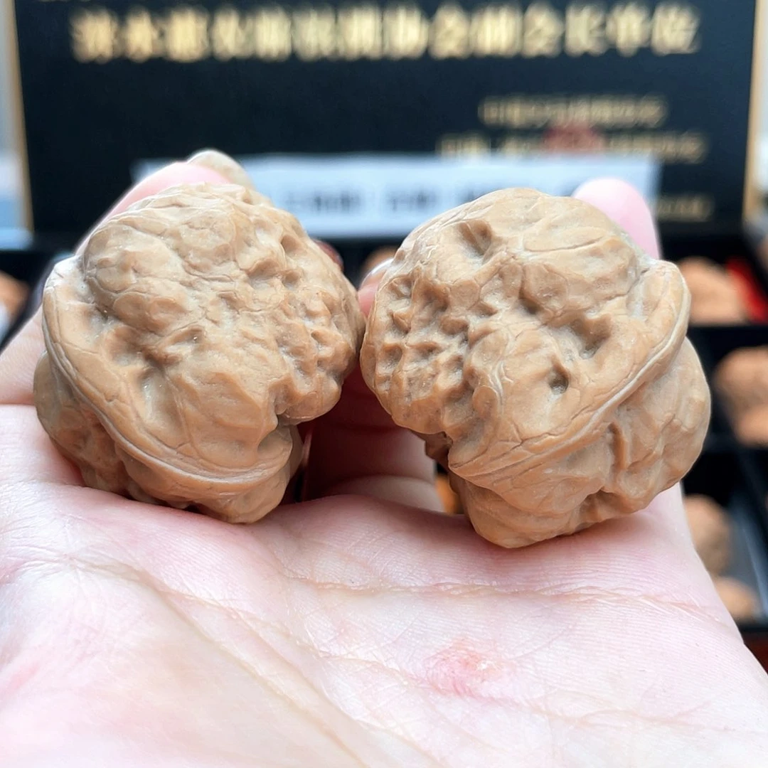 把件文玩核桃35超精小肉古蟾➕复刻底35c1