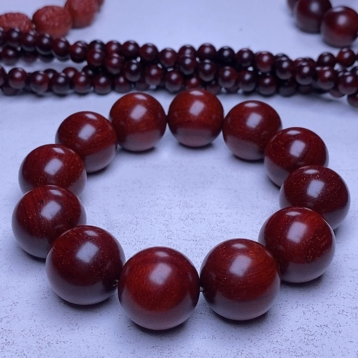 檀香紫檀（小叶紫檀）手串/手链2.0泥料高品质