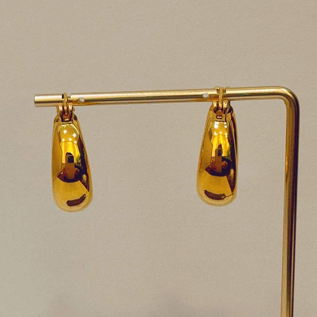 足金999亮面元宝耳包25