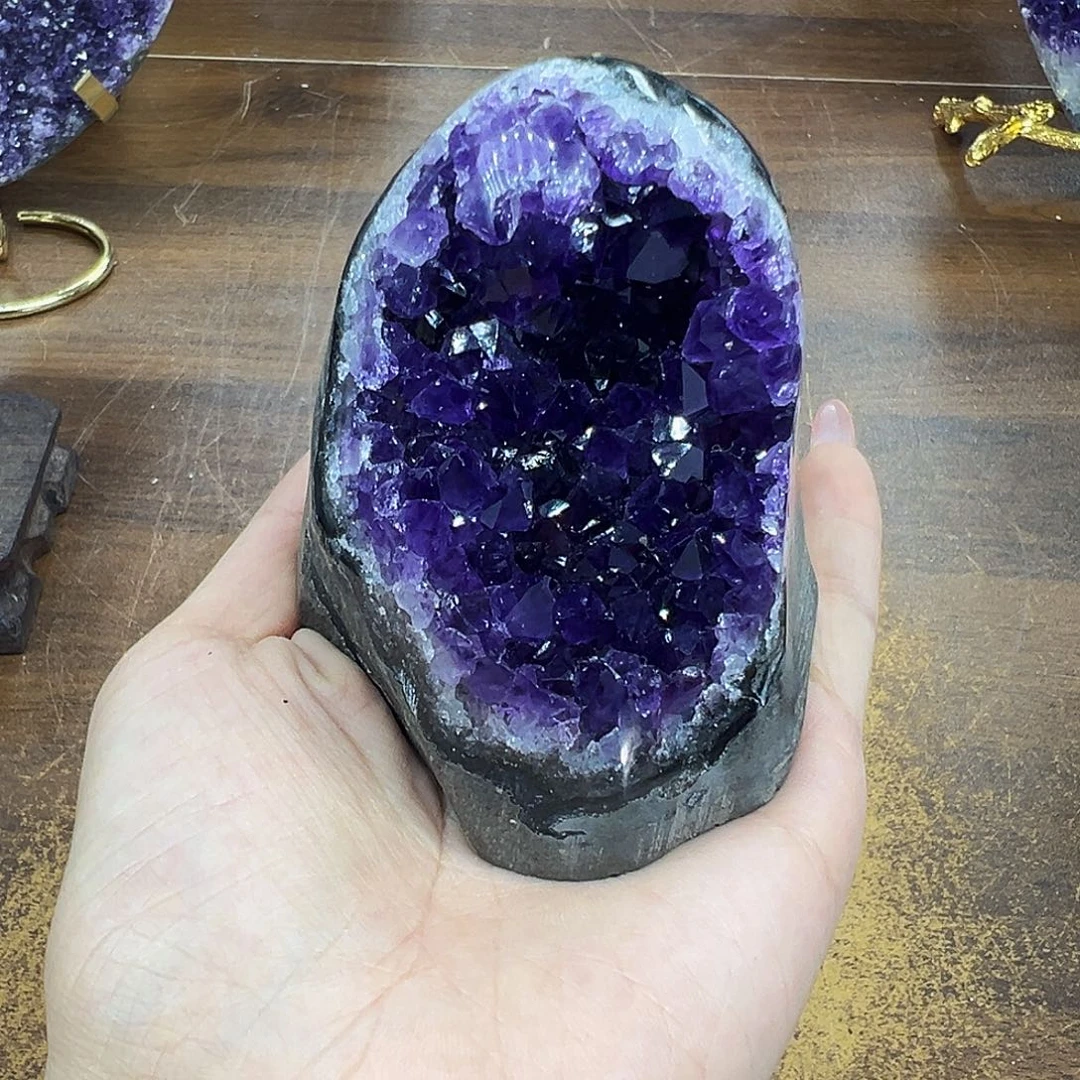 紫晶摆件未镶嵌晶体