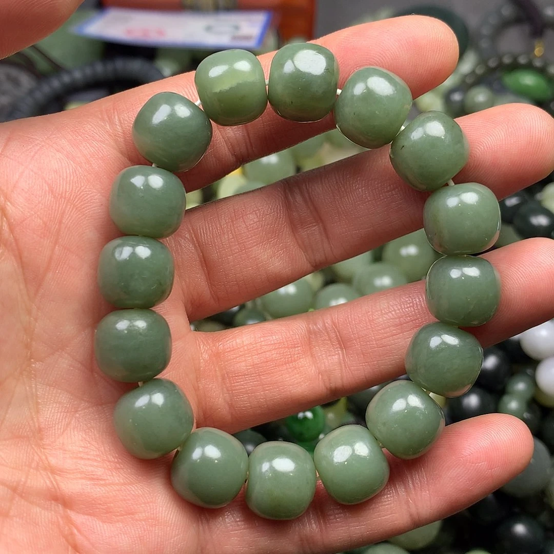 和田玉手链未镶嵌