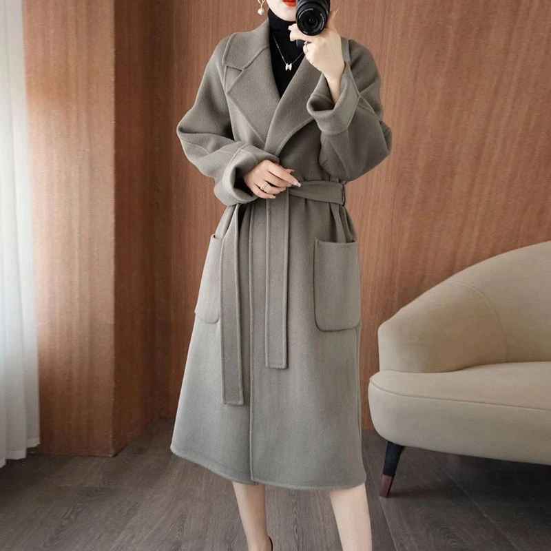 1-200冬季双面羊毛大衣外套（直播专用请勿乱拍）