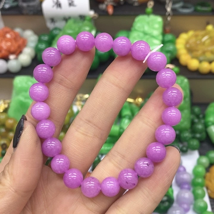 翡翠未镶嵌手链手链54