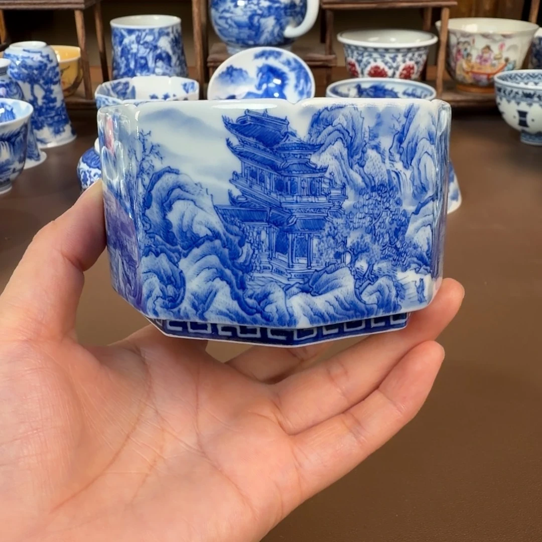 杯景德镇陶瓷手工手绘