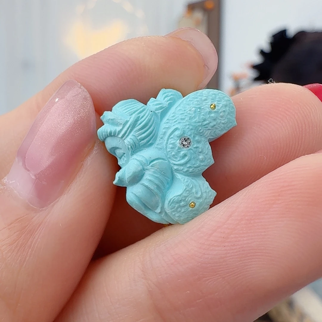 绿松石未镶嵌珠宝奇石