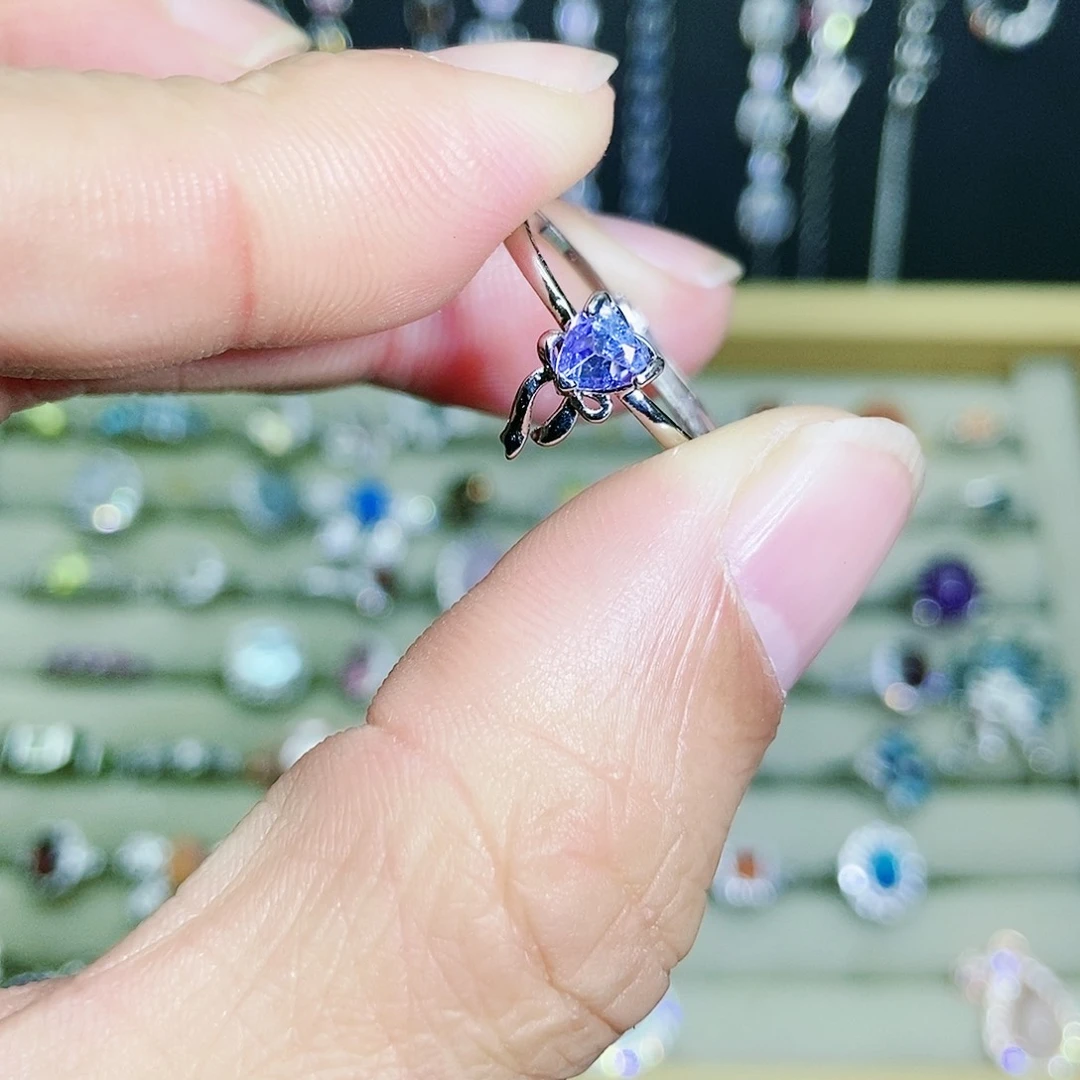 【闪购商品】未镶嵌戒指坦桑石