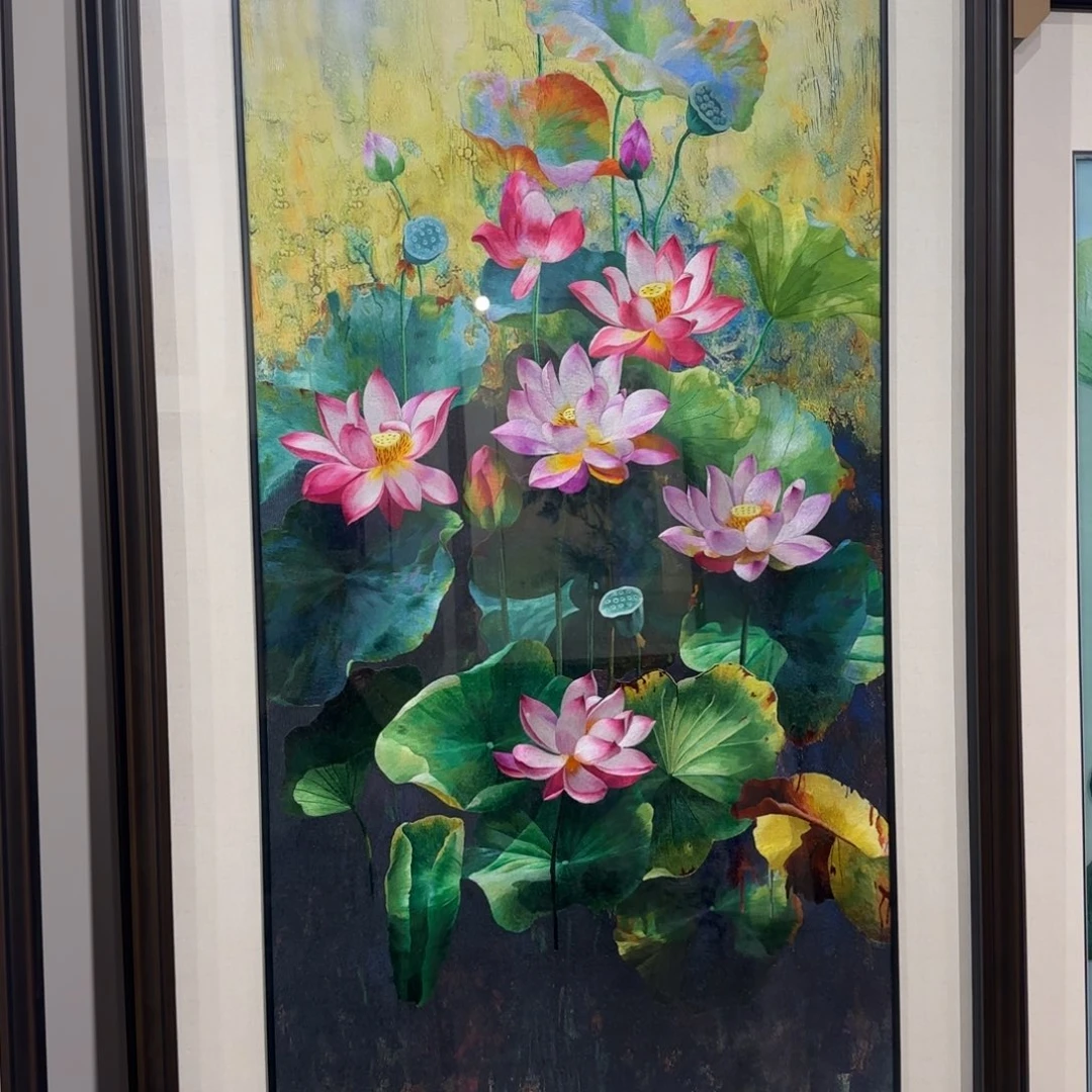 星***酒织绣手工苏绣刺绣成品