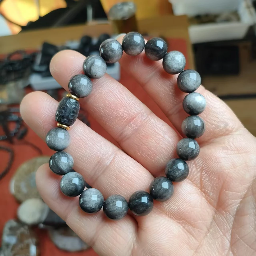 猫眼天狼单圈10mm玻璃珠