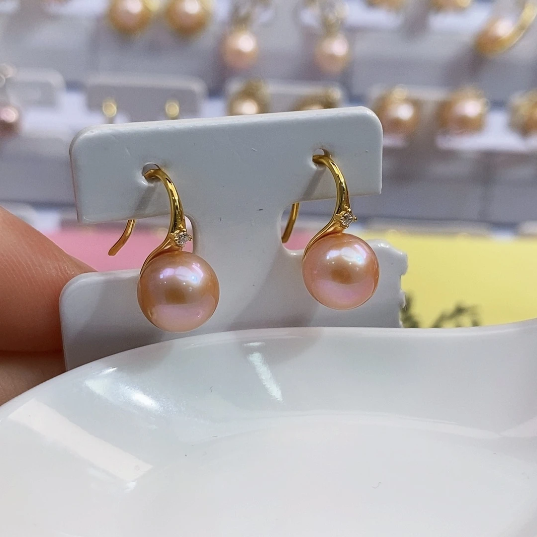 银S925镶嵌特价孤品库存正版珠宝淡水极光珍珠淡水珍珠