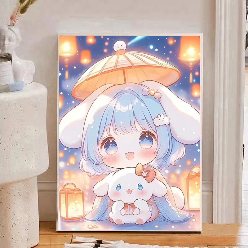 【乐乐甄选钻石画】满钻[萌宠宝贝]可爱节日手工DIY装饰画