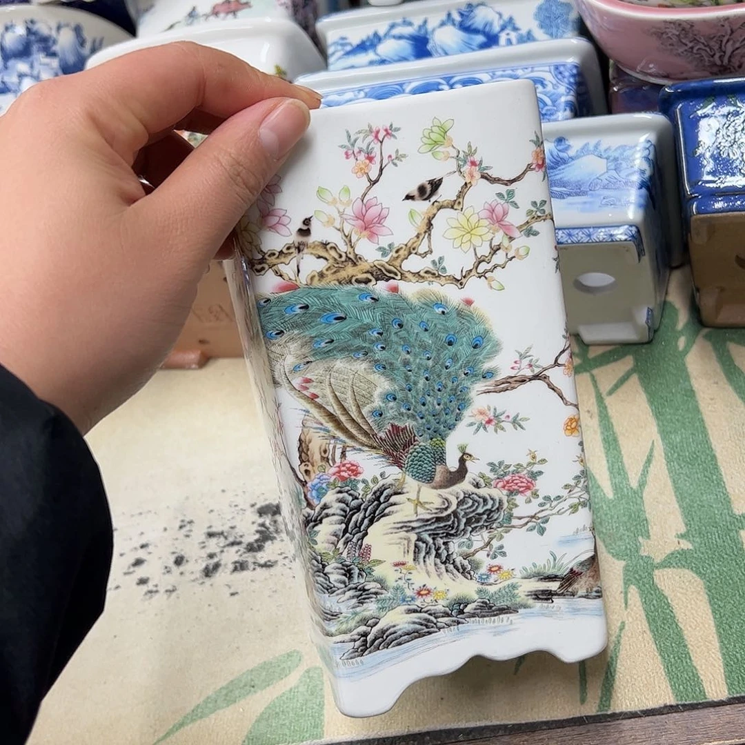 花盆紫砂469号瑕疵10/19cm