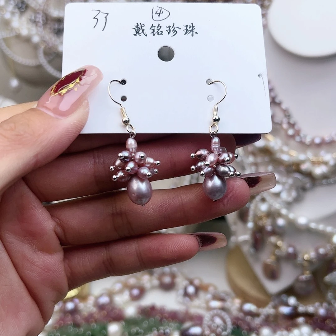 淡水珍珠颈饰银S925镶嵌