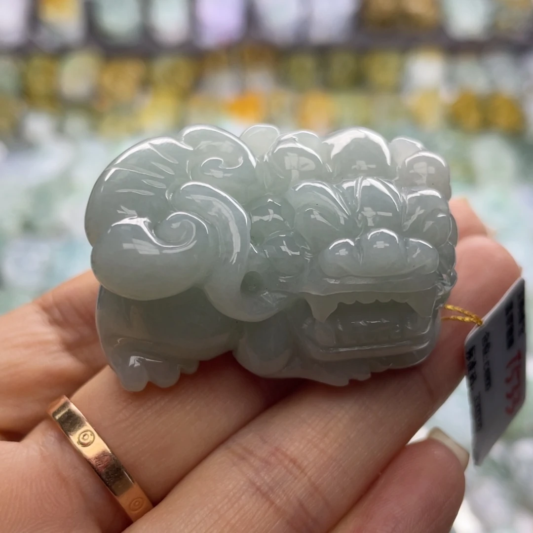 颈饰未镶嵌翡翠貔貅