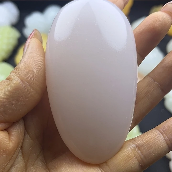 鑫***6大理石磁石昆仑玉石手把件