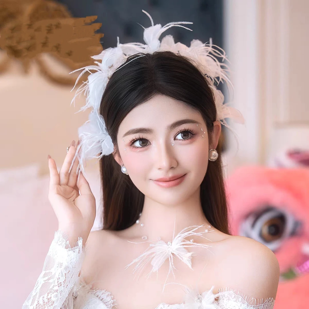 新娘头饰网红婚礼韩式