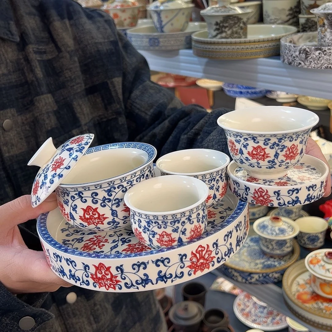 盖碗很漂亮我很喜欢