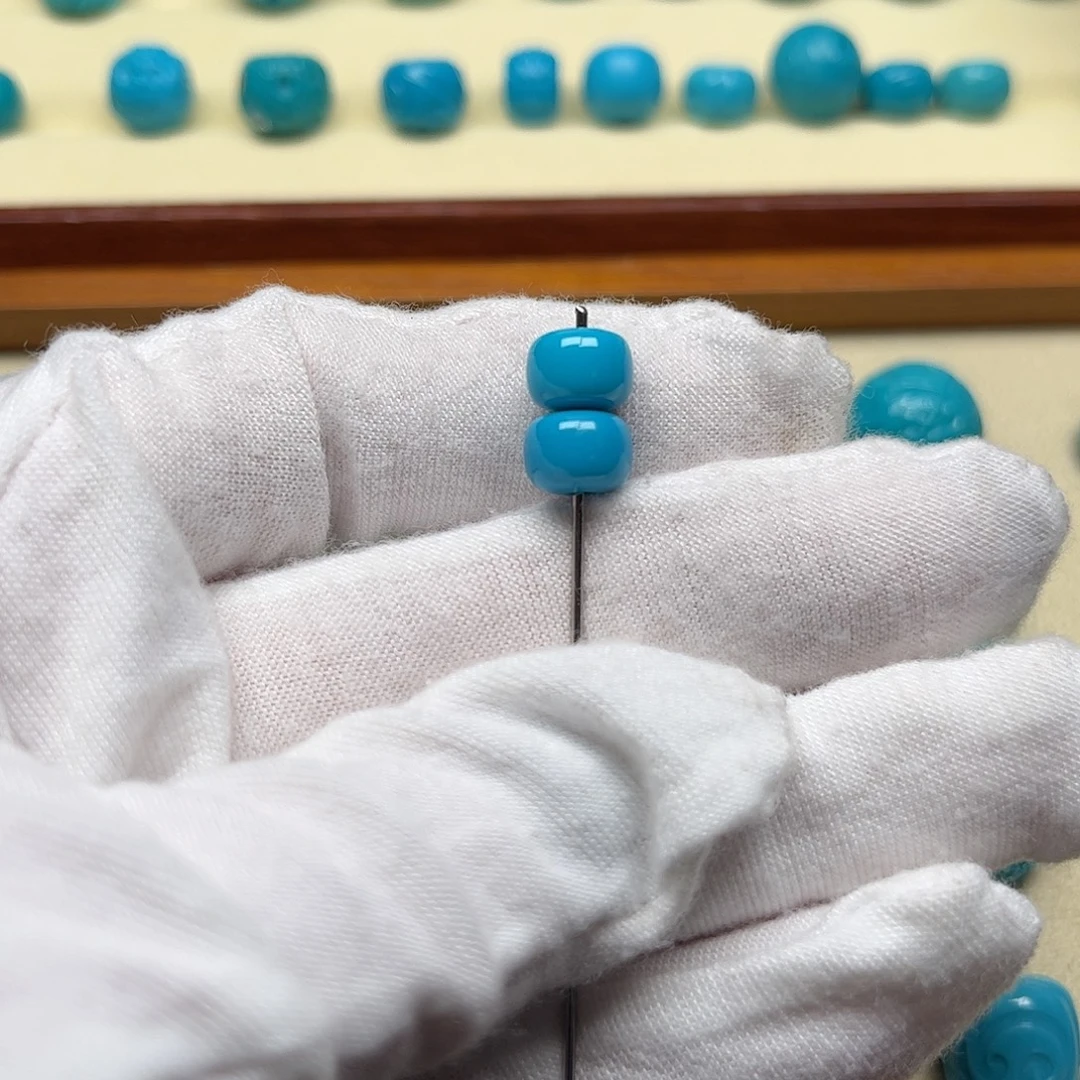 绿松石未镶嵌天然原矿绿松石无镶嵌老型7.7