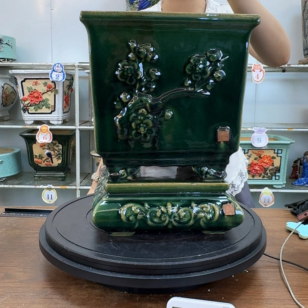 感***遇完全开放石湾盆300花盆