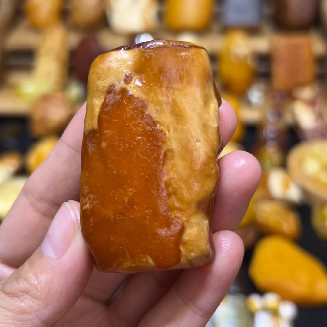 定制琥珀未镶嵌琥珀蜜蜡