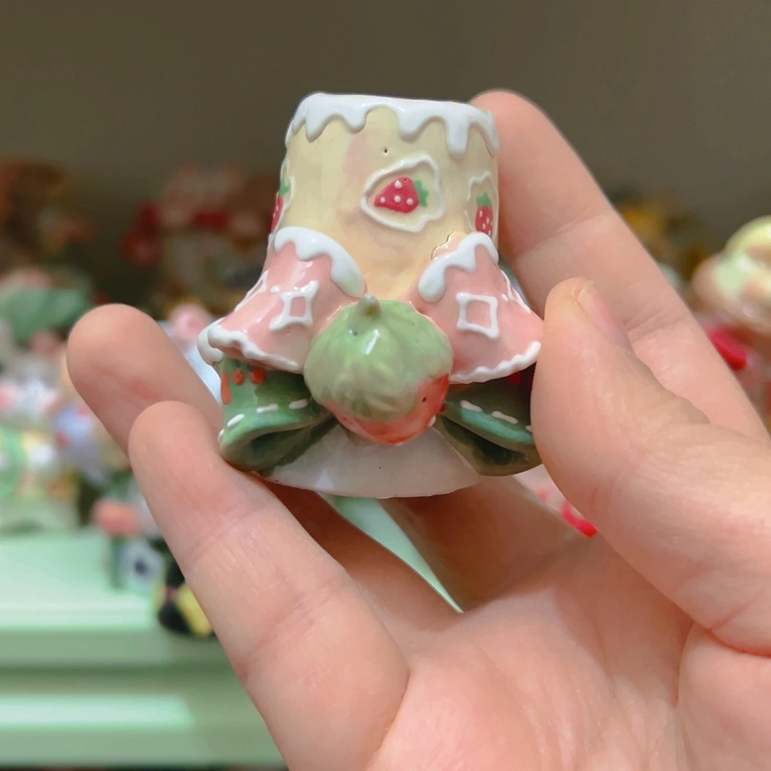 小咔拉米福福纯手工多肉花盆