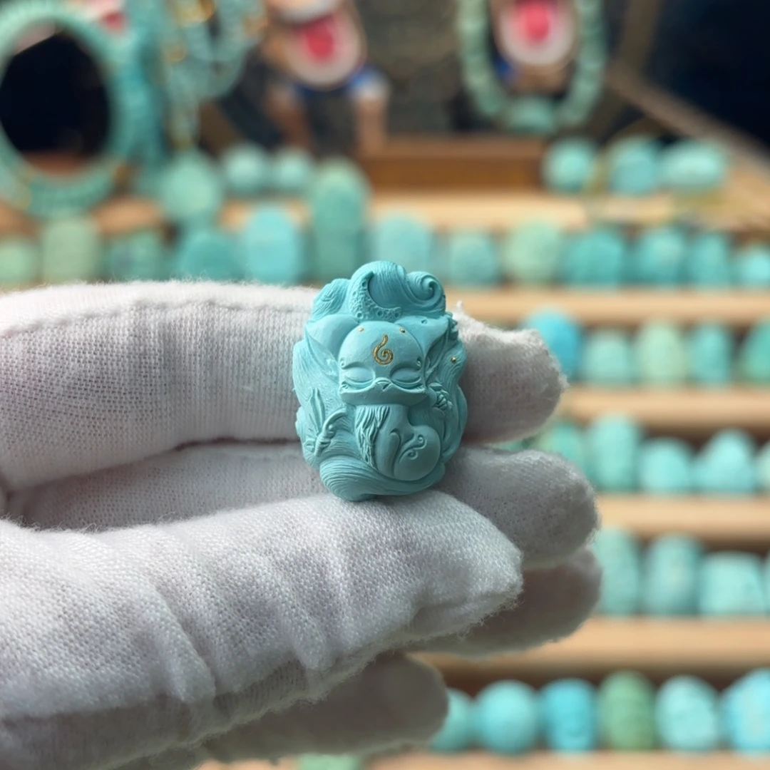 绿松石未镶嵌配饰