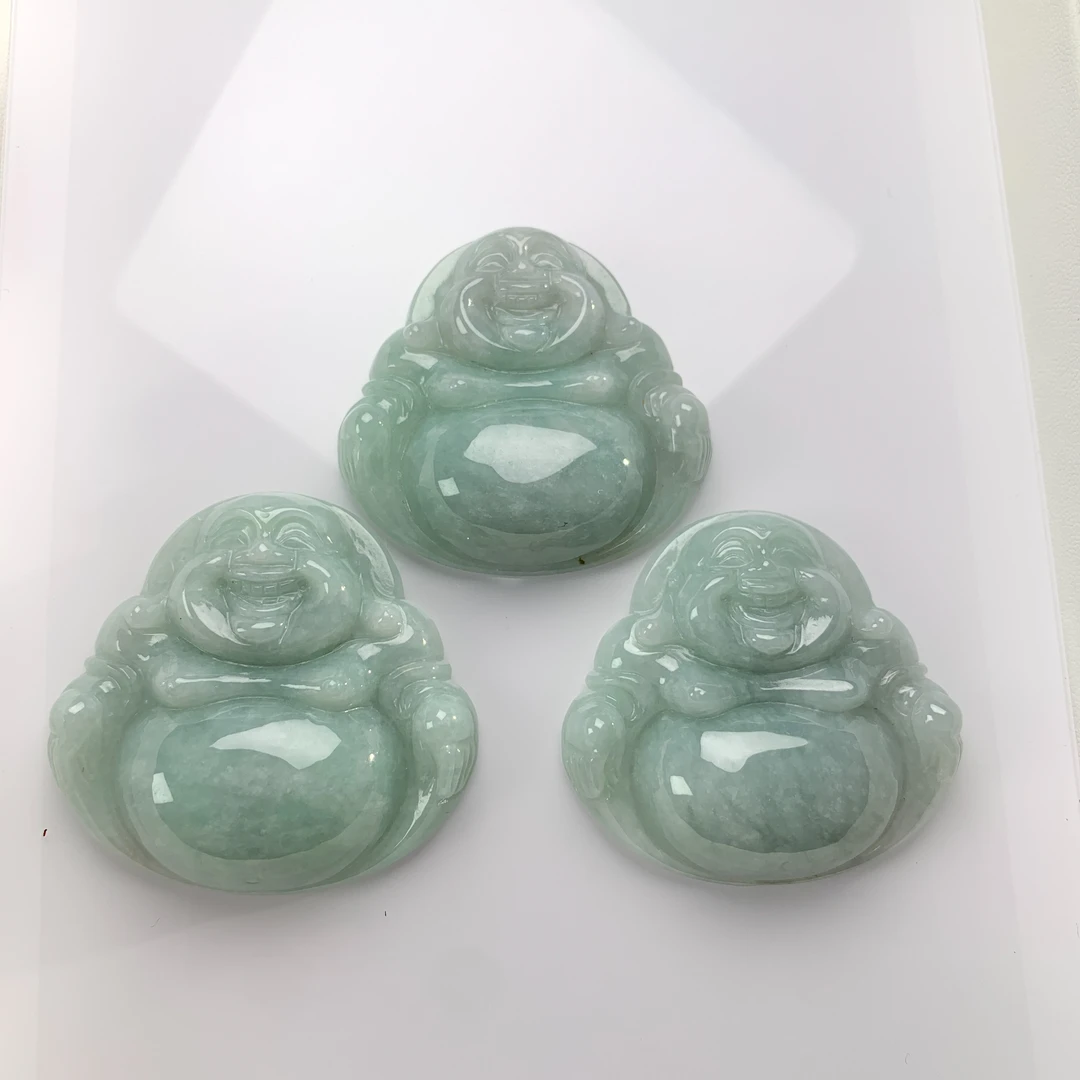 【石头说】严选-天然A货翡翠-佛公-多样性发货发一件-25010402A