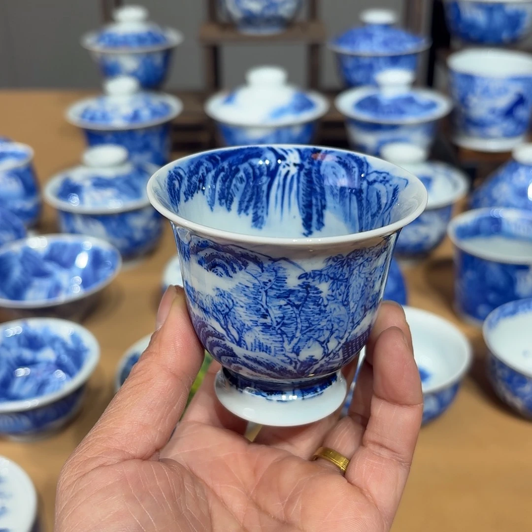 景德镇纯手绘单杯