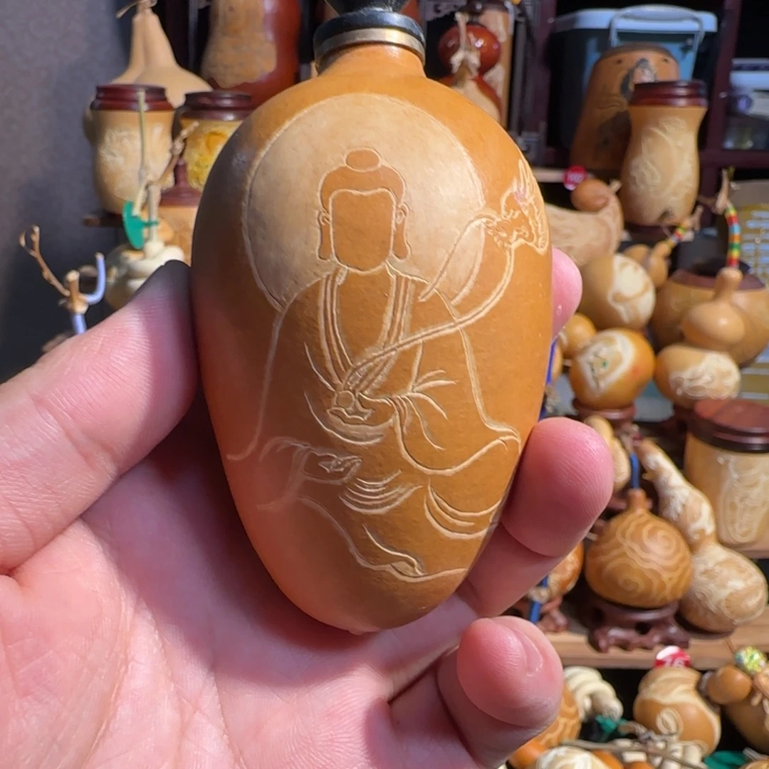 有机玻璃酒葫芦无像佛放漏